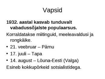 Eesti iseseisvumine #66
