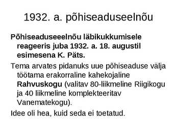 Eesti iseseisvumine #70