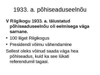 Eesti iseseisvumine #72