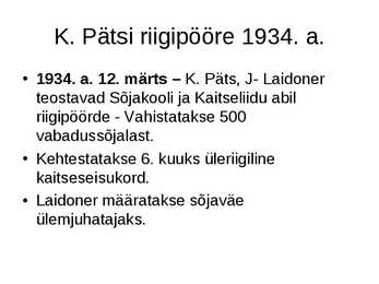 Eesti iseseisvumine #95