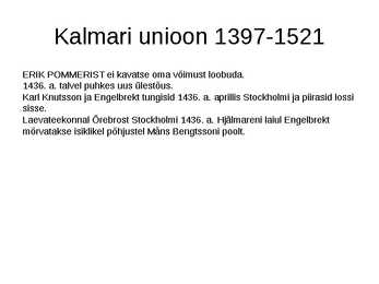 Põhjamaade ajalugu #109