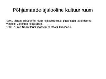 Põhjamaade ajalugu #13