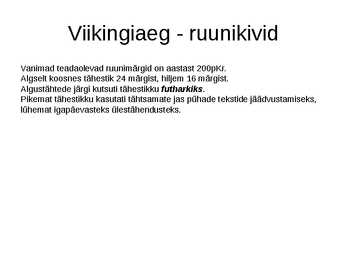 Põhjamaade ajalugu #28