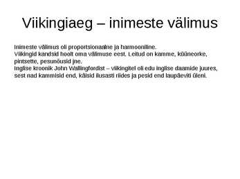 Põhjamaade ajalugu #32