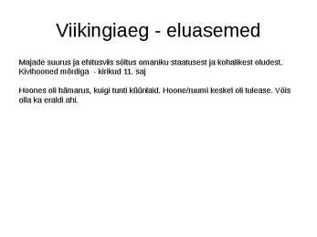 Põhjamaade ajalugu #36