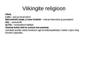 Põhjamaade ajalugu #62