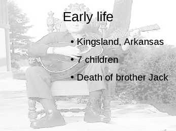 Presentation slideshow Johnny Cash #3