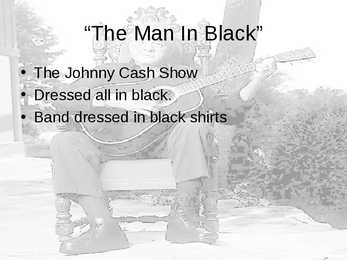 Presentation slideshow Johnny Cash #7