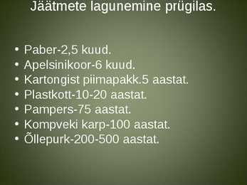 Jäätmed õmblustööstuses ja nende käitlemise võimalused #8