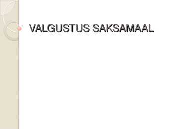 Valgustus Saksamaal