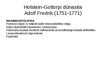 Rootsi 1719 - 1772 #35