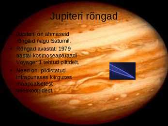Jupiteri ettekanne #5