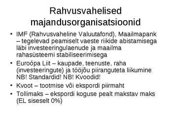 Globaliseerumine #9