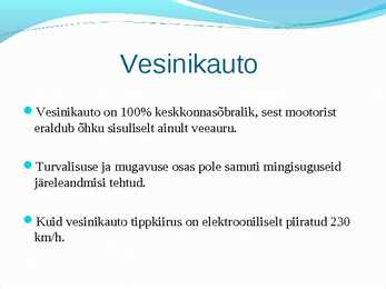 Vesinikauto #5