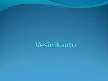 Vesinikauto