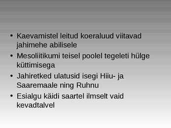 Kiviaeg #15