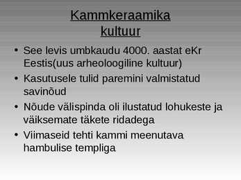 Kiviaeg #22