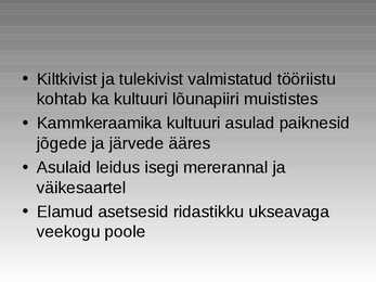 Kiviaeg #25