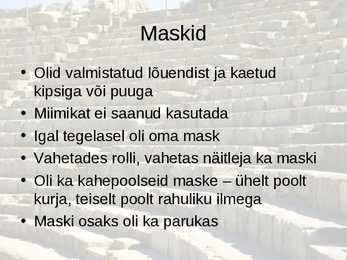 Kreeka teater #19