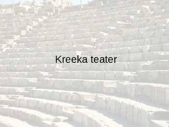 Kreeka teater
