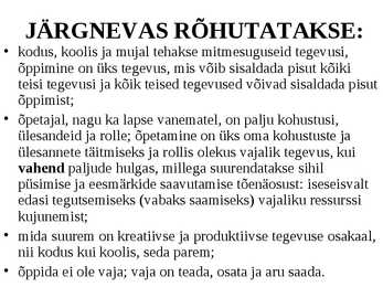 Õppimine #16