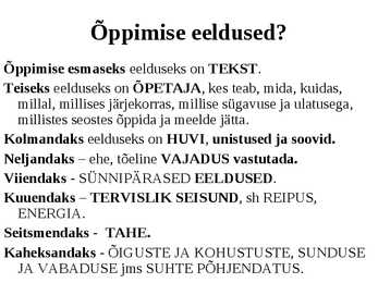 Õppimine #17