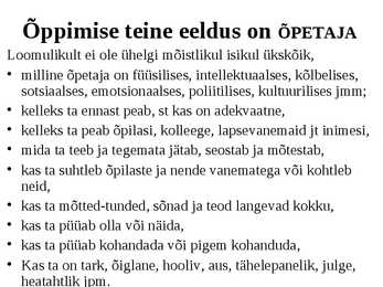 Õppimine #21