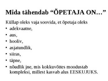 Õppimine #22