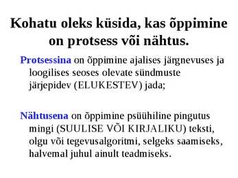 Õppimine #4