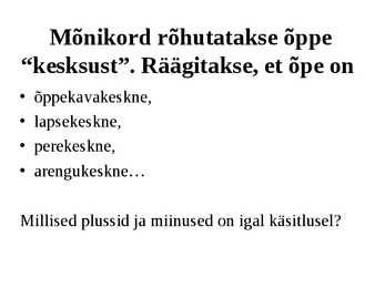 Õppimine #34