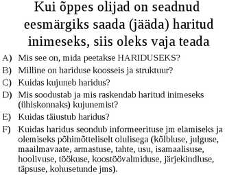 Õppimine #47