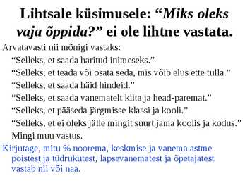 Õppimine #48