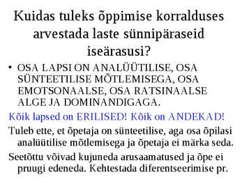 Õppimine #56