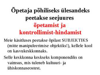 Õppimine #7