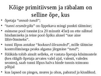 Õppimine #64