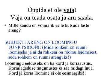 Õppimine #65