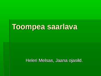 Toompea saarlava
