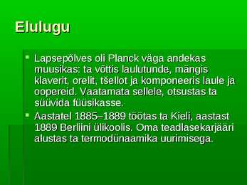 Max Planck #3
