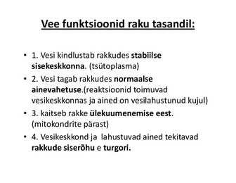 Mikroelemendid ja vesi #7