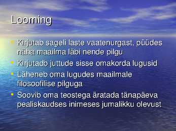 Jostein Gaarder-Sofie maailm-esitlus #3