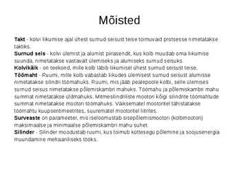 Mootor #2