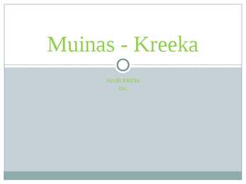 Muinas-Kreeka
