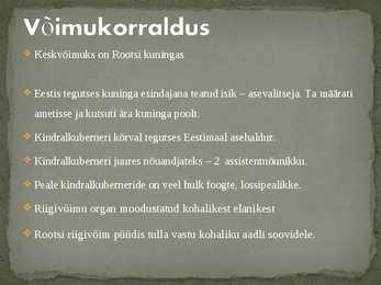 Rootsi Aeg Eestis #3