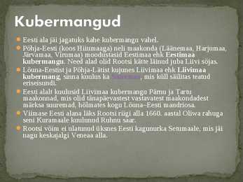 Rootsi Aeg Eestis #9