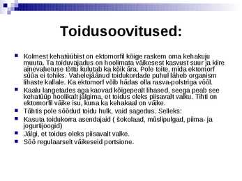 Kehatüübid #12