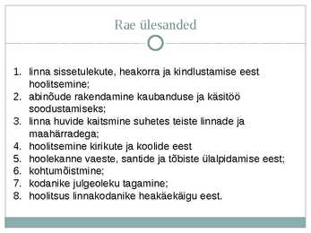 Keskaegsed linnad ja kaubandus #4