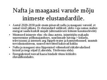 Nafta ja maagaas