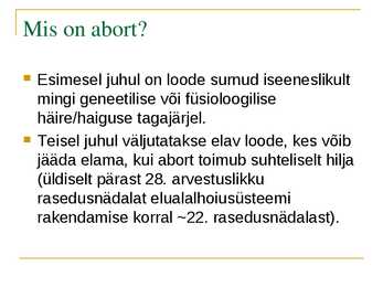 Abort #3