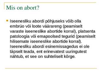 Abort #5