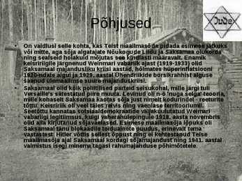 Teine maailmasõda - sõja põhjused #2